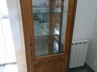 Meuble vitrine style rustique bel état