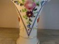 Photo 1 — Charmant vase porcelaine de Paris décors fait à la main.