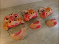 Photo 1 — Lot de masques ancien carnaval farces et attrapes ancien déguisement