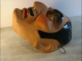 Photo 3 — Masque de Carnaval Ancien Carton Bouilli Déguisement Papier Mâché