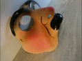 Photo 2 — Masque de Carnaval Ancien Carton Bouilli Déguisement Papier Mâché