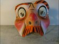 Photo 1 — Masque de Carnaval Ancien Carton Bouilli Déguisement Papier Mâché