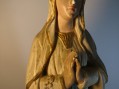 Photo 2 —  Vierge Marie statue religieuse en plâtre.