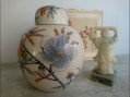 Photo 4 — Pot à gingembre, ou vase boule, bouddha en pierre dure - lot chine asie
