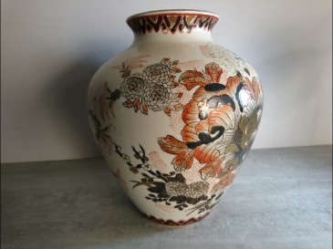 Vase boule asiatique