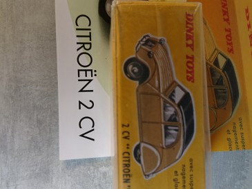 DINKY TOYS ATLAS 2 CV citroën modèle 61 - neuf dans sa boîte scellée. 558