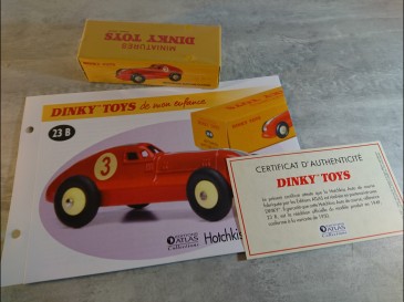 Dinky Toys Atlas Voitures - 23B Hotchkiss Auto de Course neuf sous blister 23B
