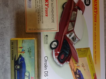 DINKY TOYS ATLAS N° 530 CITROEN DS 19 en boite scellée blister