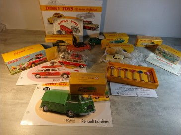 Lot de véhicules dinky toys atlas -  boites et divers