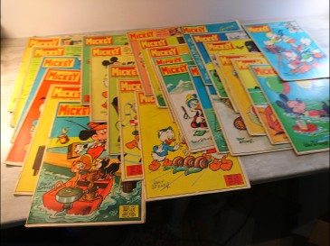 Lot de "le journal de Mickey" nouvelle série année 1967