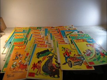 Lot de "le journal de Mickey" nouvelle série année 1968 - 1969
