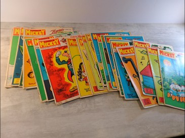 Lot de "le journal de Mickey" nouvelle série année