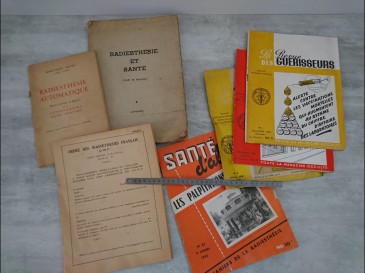 Lot revues Radiesthésie guérrisseurs et magnétiseurs