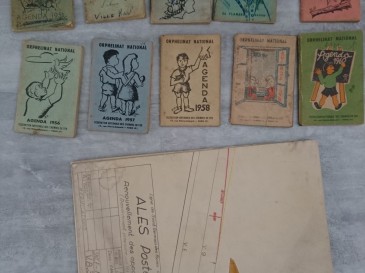 Plan gare d'Alès + carnets fédération nationale des chemins de fer