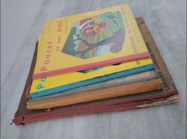 Lot - méthode lecture ancienne - Je saurai lire Poucet et son ami joli jeux
