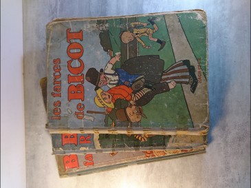 Lot 3 livres BDs les farces de bicot bande dessinées