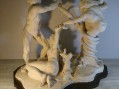 Photo 1 — Statue sculpture ADAM ET EVE signée CACCO 1993 - Le serpent