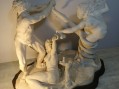 Photo 2 — Statue sculpture ADAM ET EVE signée CACCO 1993 - Le serpent