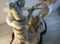 Photo 3 — Statue sculpture ADAM ET EVE signée CACCO 1993 - Le serpent