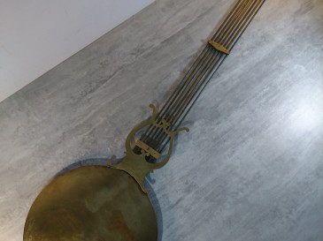 ANCIEN BALANCIER HORLOGE COMTOISE PENDULE, CLOCK PENDULUM lentille
