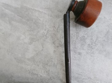 Clé, manivelle pour remonter horloge, comtoise, pendule, horloge ancienne