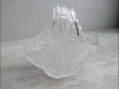 Photo 1 — Petit PANIER en CRISTAL DE BOHÈME Taillé Coupe Vide-poches
