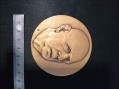 Photo 3 — MEDAILLE EN BRONZE - GENERAL DE GAULLE - J. BALME 