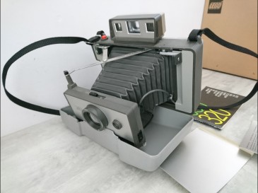 Polaroid soufflet 320 avec sa notice