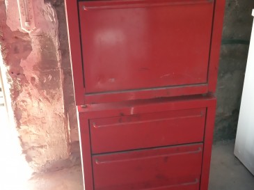 Meuble d'atelier servante à roulettes tiroirs