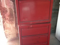 Meuble d'atelier servante à roulettes tiroirs
