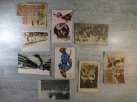 Petit lot cp - carte postales photo militaria 14 18 et carte alimentation 