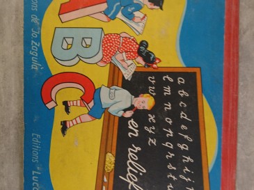 Abécédaire ABC en relief livre à système Vintage Pop Up Jo Zagula Ed Lucos