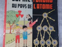 BD bande dessinée. Sophie et bruno au pays de l'atome