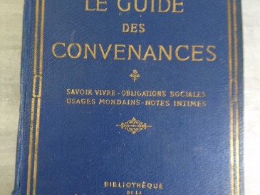 Liselotte le guide des convenances. Petit echo de la mode.