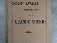 Coup d'oeil d'ensemble sur la grande guerre. Guerre 14-18. WW I.