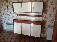 Buffet de cuisine en formica années 60