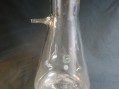 Photo 1 — Verrerie chimie ancienne becher conique.