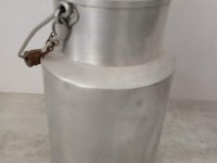Ancien Pot à Lait Vintage aluminium France