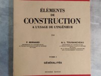Eléments de constructions à l'usage de l'ingénieur T1 généralités.