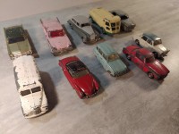 Lot 10 véhicules dinky toys dinkytoys & meccano