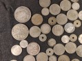 Photo 2 — lot de pièces monnaies France Belgique, argent et divers 1 5 10 francs turins 
