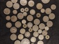 Photo 4 — lot de pièces monnaies France Belgique, argent et divers 1 5 10 francs turins 