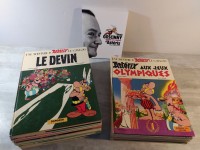 Lot bds asterix et obelix + livre