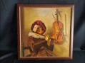 Photo 1 — Tableau reproduction - Judith leyster, garçon jouant de la flûte.