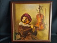 Photo 2 — Tableau reproduction - Judith leyster, garçon jouant de la flûte.