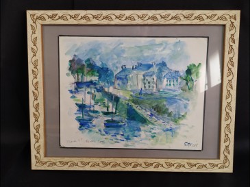 Cadre sous verre -Soizic 2005