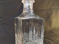 Photo 1 — Flacon carafe à whisky en cristal de Saint Louis, modèle Tommy - signé