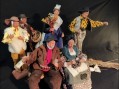 Photo 2 — Lot 6 santons - yolande vaquette vacco - trident camarguais 