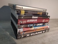 Lot jeux PC Flight simulator X airbus pfpX crj-200