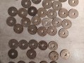 Photo 3 — LOT Pièces 10 cts France troués Lindauer Cupro-nickel 1918 à 1939
